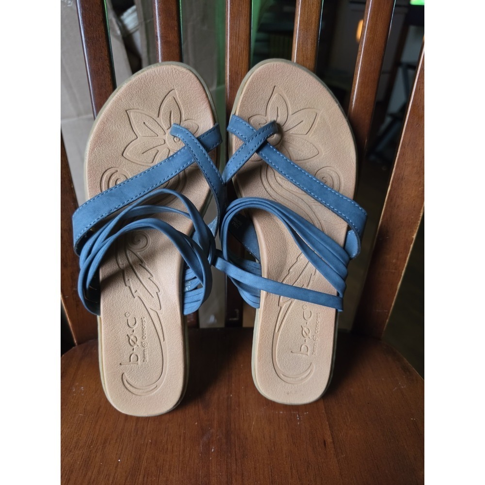 B.O.C Big On Comfort Women's Alisha Flat Sandal Sz 10 M